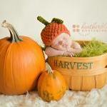 Baby Boy Pumpkin Hat Halloween Costume