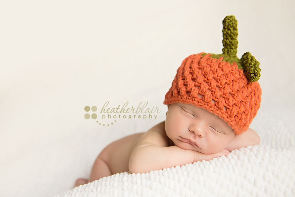 newborn pumpkin hat